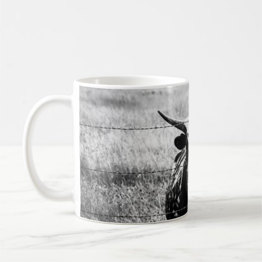 Junges Longhorn Kaffeetasse (Links)