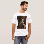 Junges Mädchen bei der Arbeit T-Shirt (Vorne ganz)