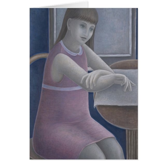 Junges Mädchen, das 2008 liest (Vorne)