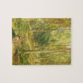 Junges Mädchen, das ihre Füße badet Puzzle (Horizontal)