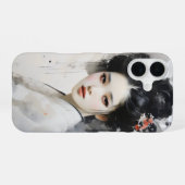 Junges Mädchen Geisha iPhone 16 Hülle (Rückseite (Horizontal))