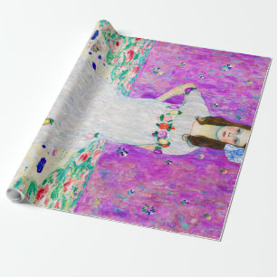 Junges Mädchen, Gustav Klimt Geschenkpapier