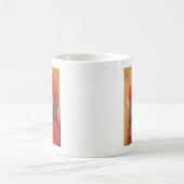 Junges Mädchen in Red Hat Kaffeetasse (Mittel)