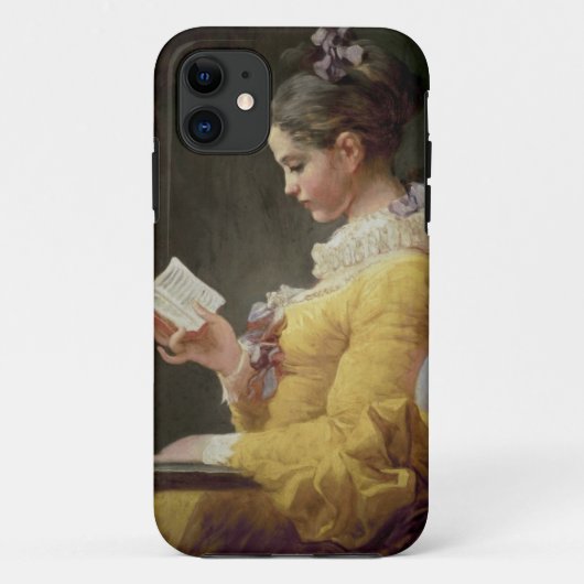 Junges Mädchen-Lesung, c.1776 Case-Mate iPhone Hülle (Rückseite)