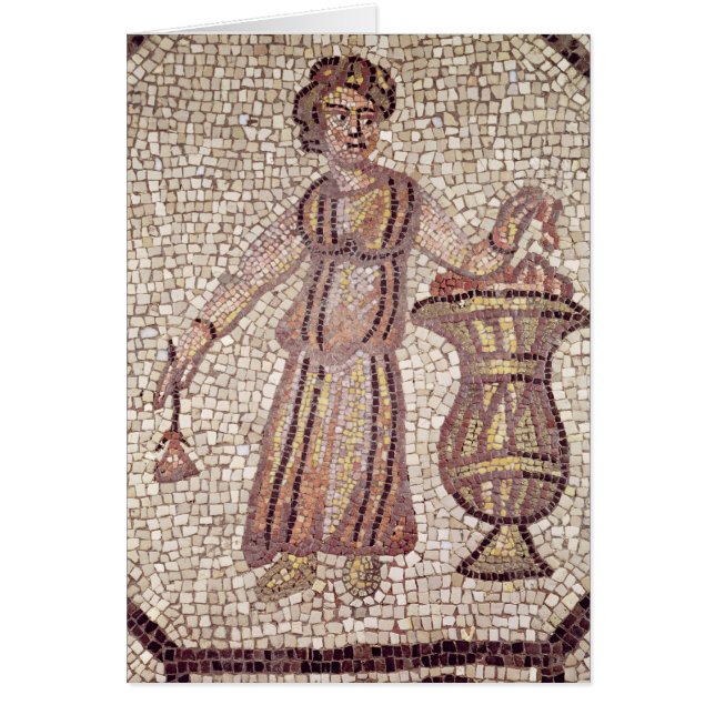 Junges Mädchen mit Blumen (Vorne)