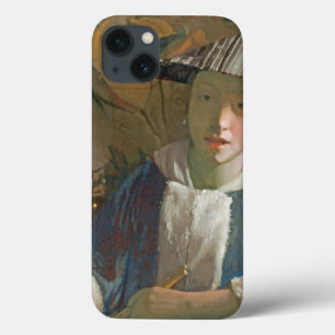 Junges Mädchen mit einer Flöte, c.1665-70 iPhone 13 Hülle