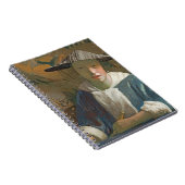 Junges Mädchen mit einer Flöte, c.1665-70 Notizblock (Rechte Seite)