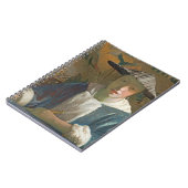 Junges Mädchen mit einer Flöte, c.1665-70 Notizblock (Linke Seite)