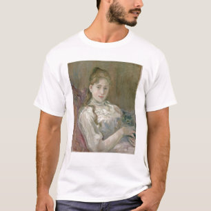 Junges Mädchen mit Katze, 1892 T-Shirt