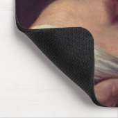 Junges Mädchen Mousepad (Ecke)