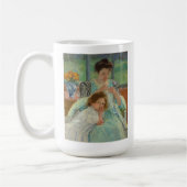 Junges Mutter-Nähen Kaffeetasse (Links)