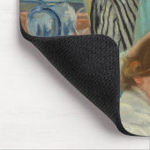 Junges Mutter-Nähen Mousepad (Ecke)