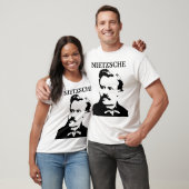 Junges Nietzsche Monochrom T-Shirt (Unisex)