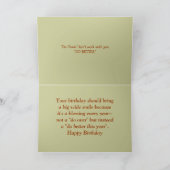 Junges Pinzgauer Stier fertigen jede mögliche Karte (Innenseite)