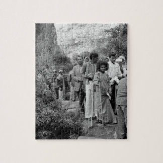 Junges Sathya Sai Baba auf Puzzlespiel Puzzle