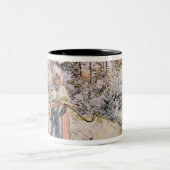 Junges spinnendes Mädchen, 1905 Zweifarbige Tasse (Mittel)