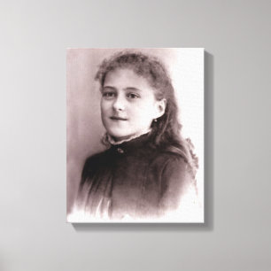 Junges St. Therese von Lisieux, Leinwanddruck