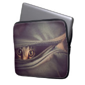 Junges Tabby-Kätzchen Laptopschutzhülle (Vorderseite Links)