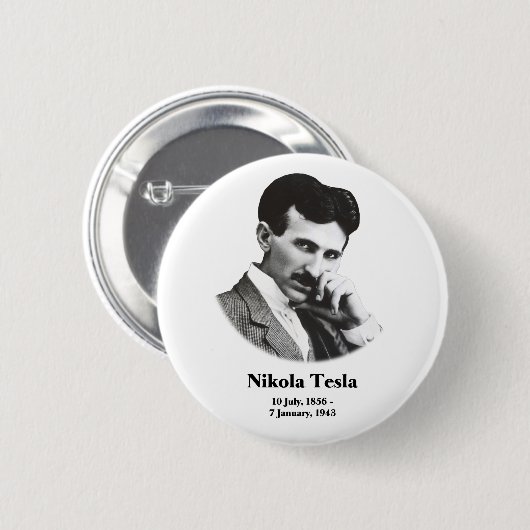 Junges Tesla Button (Vorne & Hinten)
