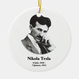 Junges Tesla Keramikornament
