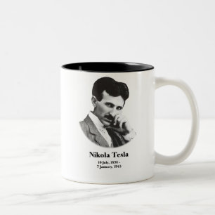 Junges Tesla Zweifarbige Tasse