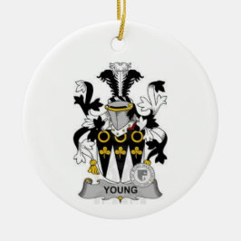 junges Wappen Keramik Ornament