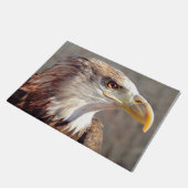 Junges Weißkopfseeadler-Profil Fußmatte (Schrägansicht)