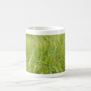 junges Weizenfeld Kaffeetasse