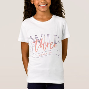 Junges, wildes und drei Geburtstag Party von T-Shirt