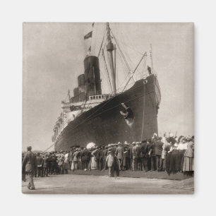 Jungfernfahrt der RMS Lusitania 13. September 1907 Magnet