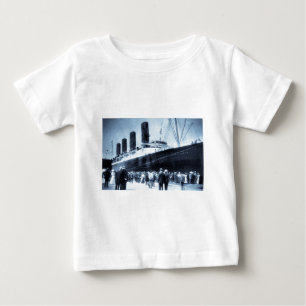 Jungfernfahrt der RMS Lusitania, 13. September 190 Baby T-shirt