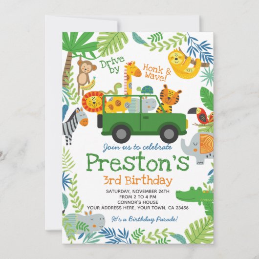 Jungfernfahrt Einladung (Vorderseite)