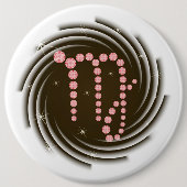 Jungfrau 23. August bis 23. September Buttons (Vorderseite)