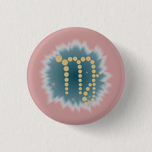 Jungfrau 23. August bis 23. September Buttons (Vorderseite)