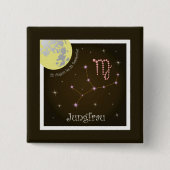 Jungfrau 23. August bis 23. September Buttons (Vorderseite)