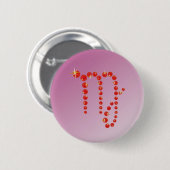 Jungfrau 23. August bis 23. September Buttons (Vorne & Hinten)