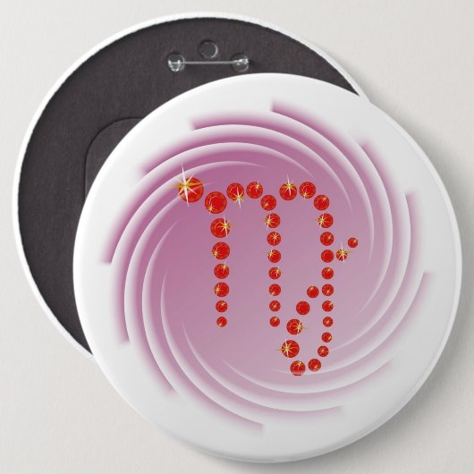 Jungfrau 23. August bis 23. September Buttons (Vorne & Hinten)