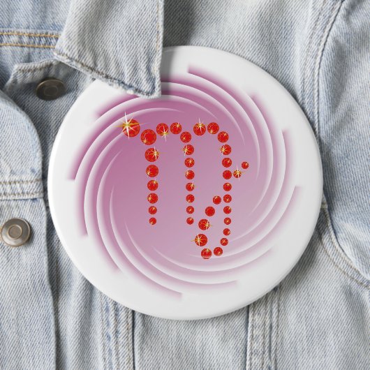 Jungfrau 23. August bis 23. September Buttons (Beispiel)