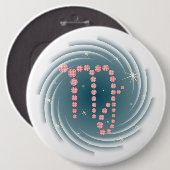 Jungfrau 23. August bis 23. September Buttons (Vorne & Hinten)
