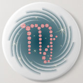 Jungfrau 23. August bis 23. September Buttons (Vorderseite)