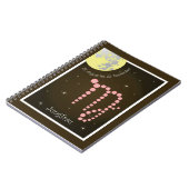 Jungfrau 23. August bis 23. September Mittenschaft Notizblock (Linke Seite)