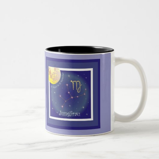 Jungfrau 23. August bis 23. September Tasse (Rechts)