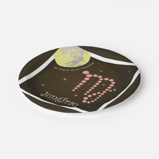 Jungfrau 23. August bis 23. September / Teller (Schrägansicht)