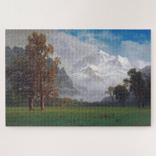 Jungfrau, Albert Bierstadt Puzzle (Horizontal)