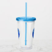 Jungfrau-Aquarell-Himmels-Konstellations-Tierkreis Acryltrinkbecher (Rechts)