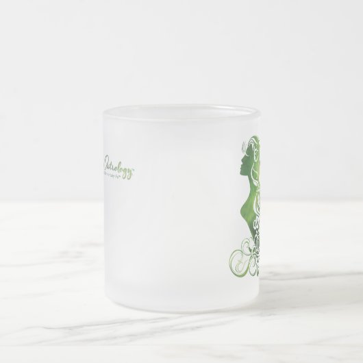 Jungfrau-Astrologie-Tasse Mattglastasse (Mittel)
