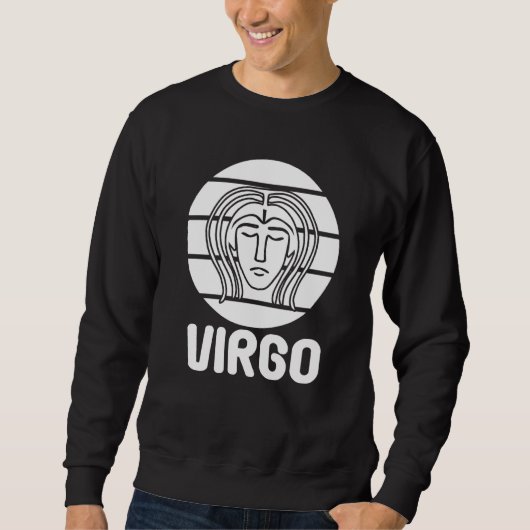 Jungfrau Astrologisches Sternzeichen Sweatshirt (Vorderseite)