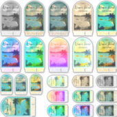 Jungfrau Aufkleber (Vorderseite)