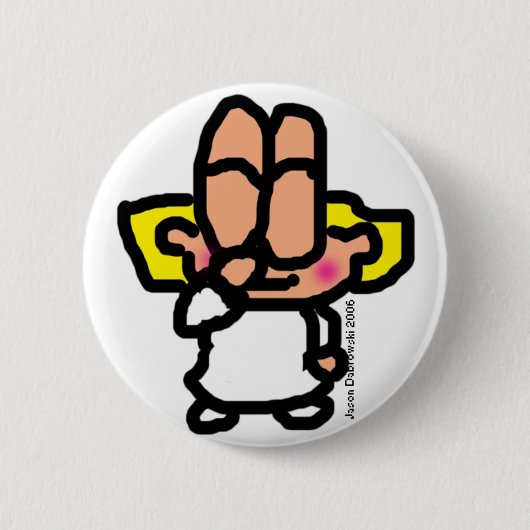 Jungfrau Button (Vorderseite)