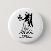 Jungfrau Button (Vorderseite)